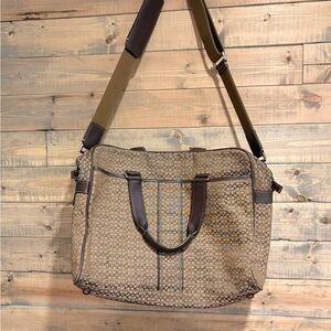 COACH messenger laptop bag